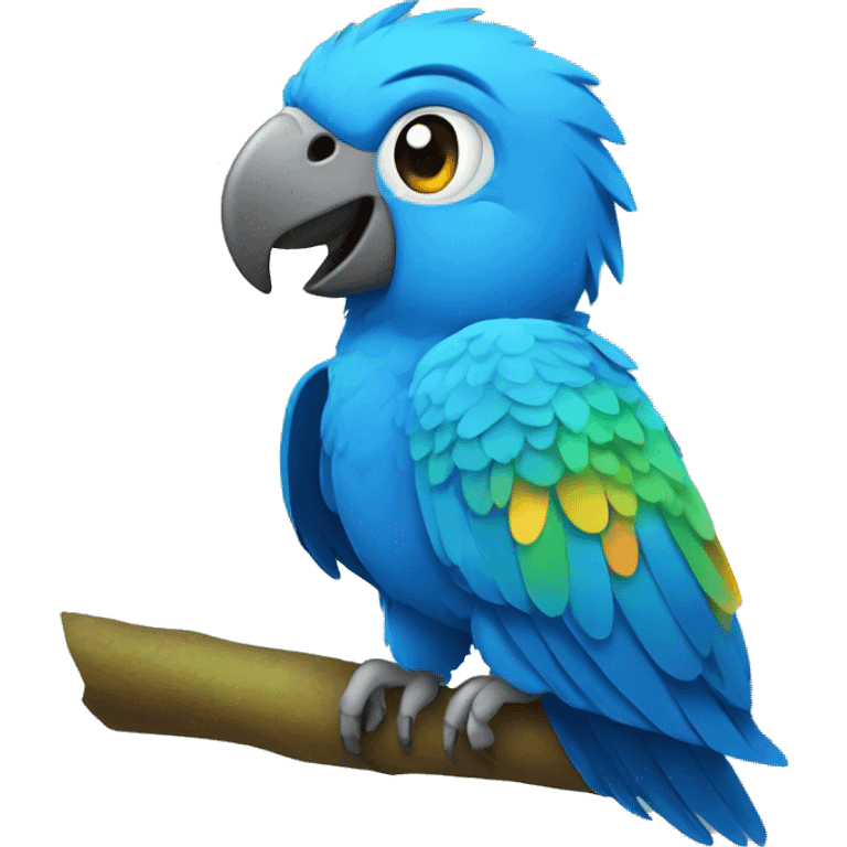 blue parrots from rio emoji