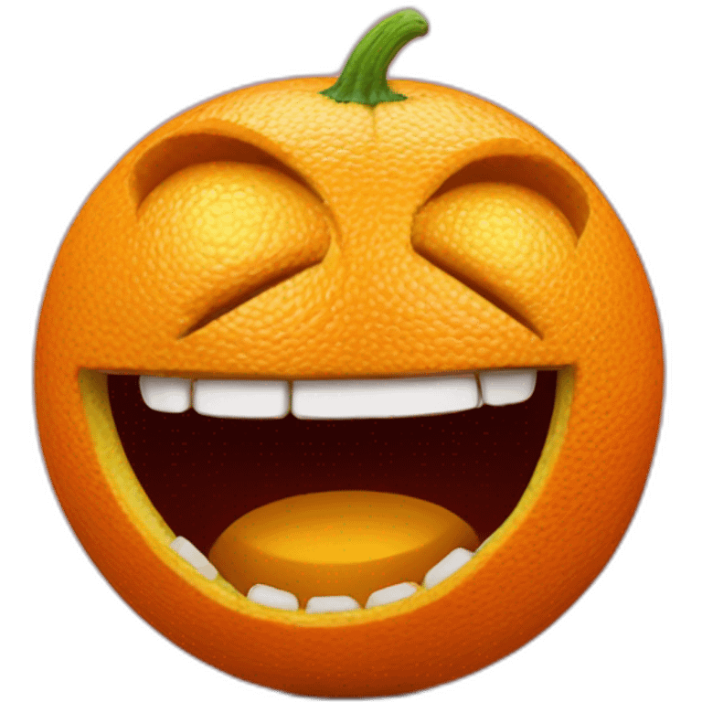 annoying orange emoji