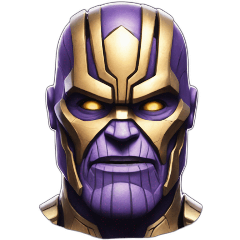 thanos with stones emoji