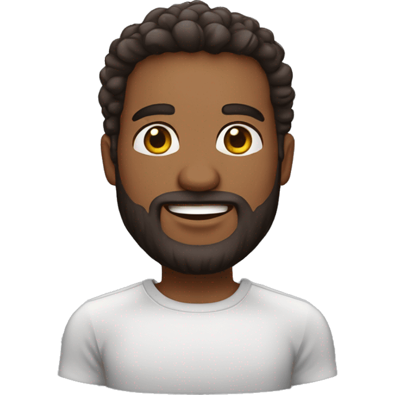 JOVEM NARIGUDO E BARBA brasileiro  emoji