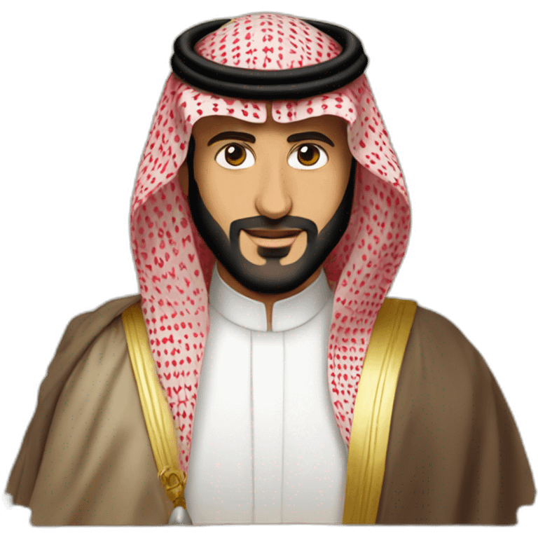 Mohammed Bin Salman as a prince emoji