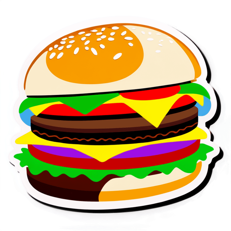 Burger  emoji