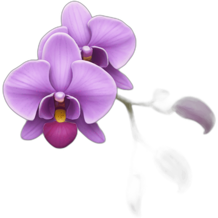 Orchidea that looks like it came from the Avatar movie emoji