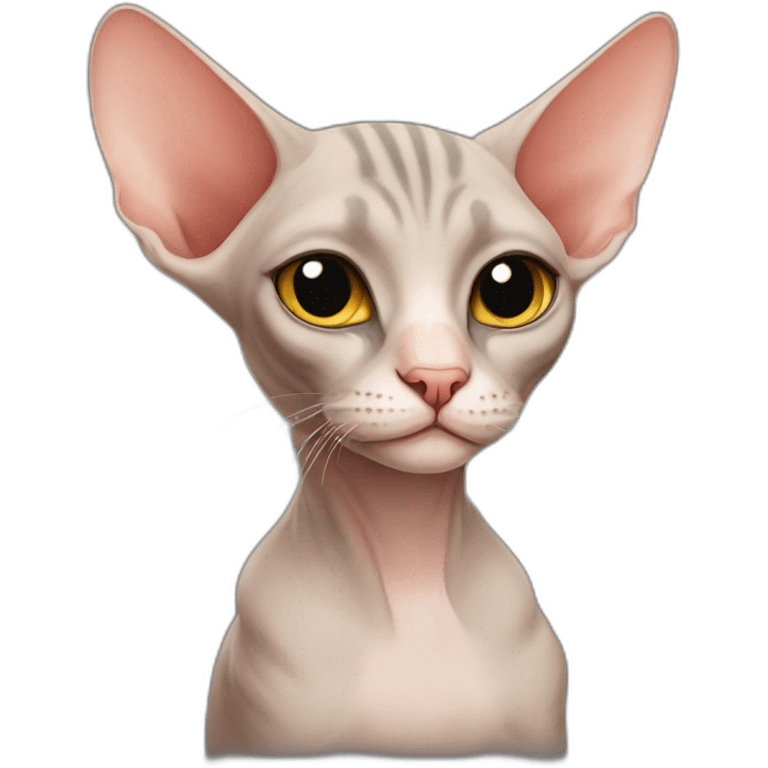 Sphinx cat love emoji