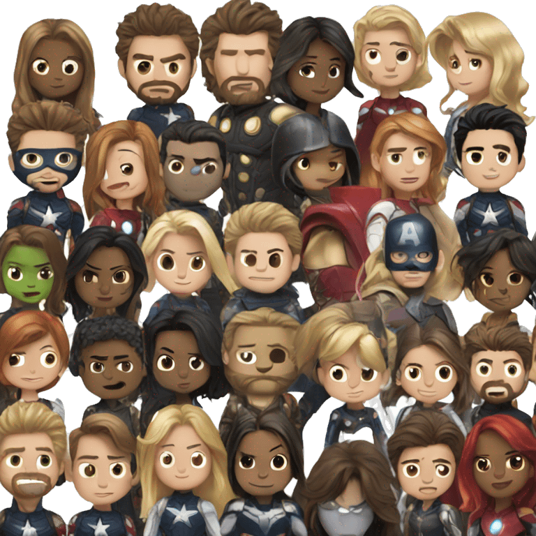 Les avengers emoji