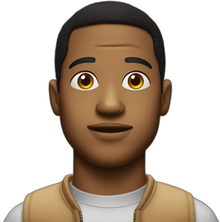 jonathan majors realistic face emoji