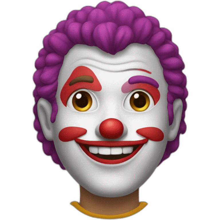 Popo y payaso emoji