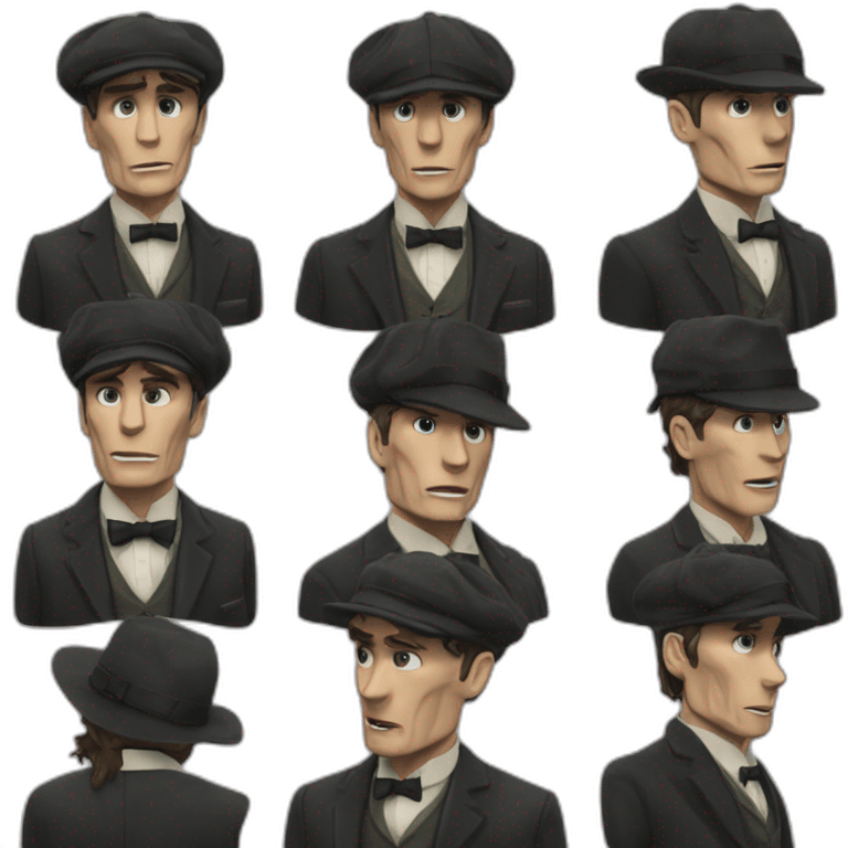 Cillian Murphy peaky k blinders emoji