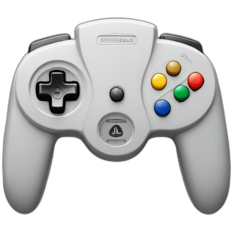 Nintendo 64 console emoji