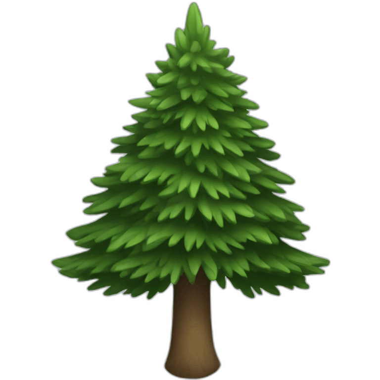 Spruce tree emoji