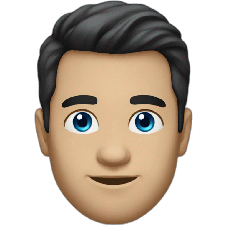 black hair, 30 year old, caucasian, billionaire, blue eyes, entrepreneur emoji