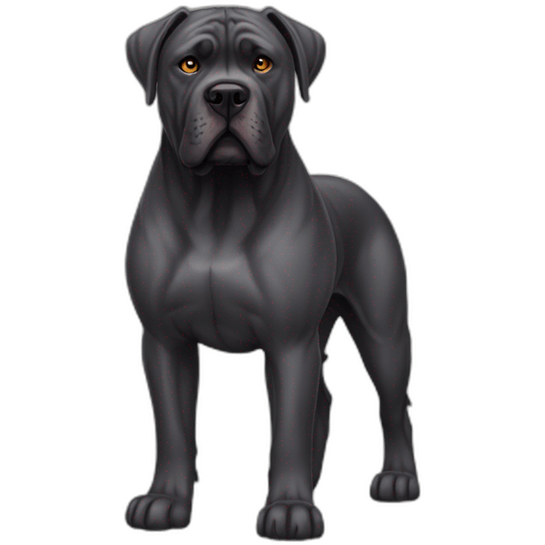 Dog Cane Corso full body emoji