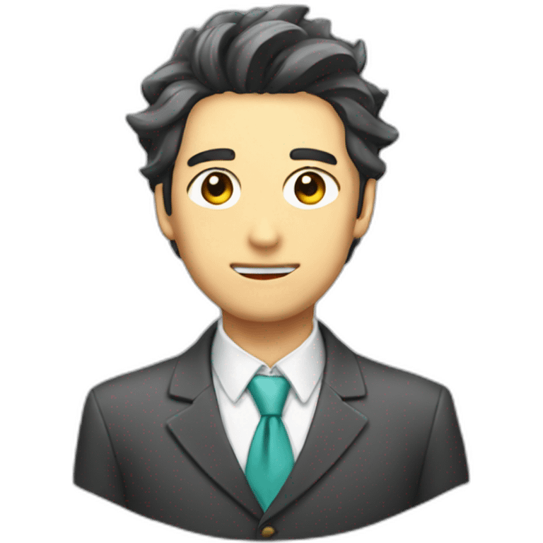 Money man anime emoji