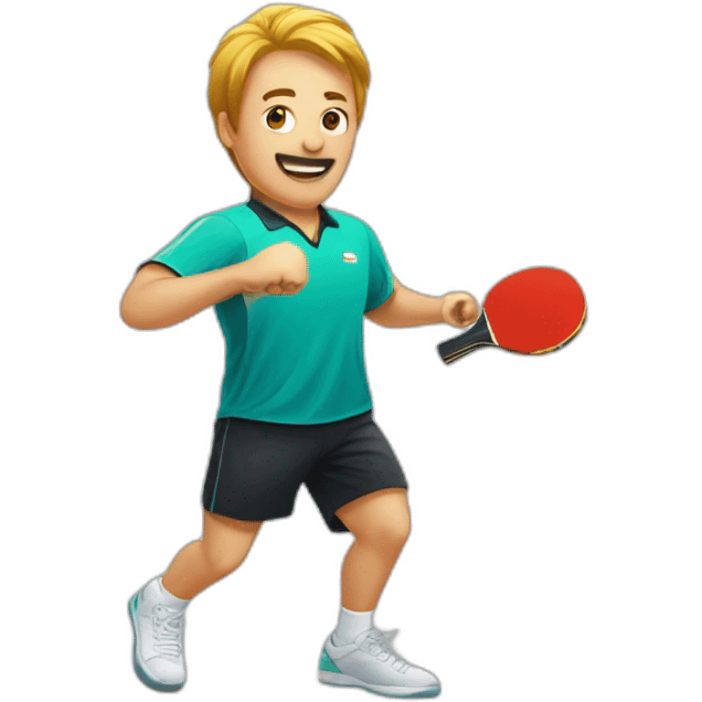 Table tennis emoji