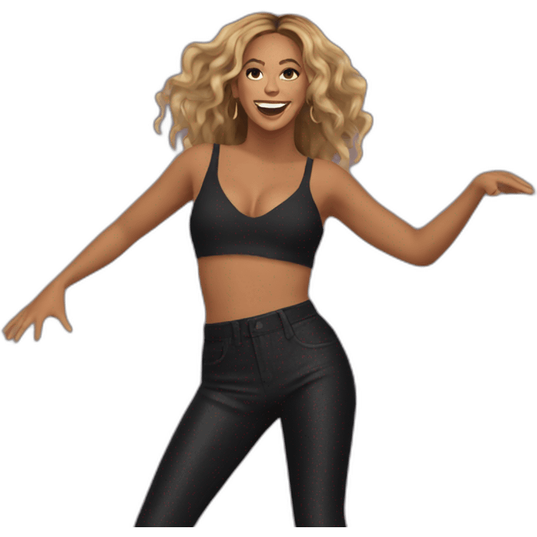 Beyonce dancing emoji