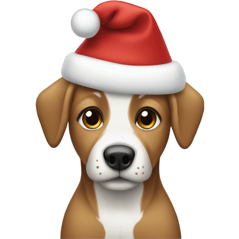 christmas dog  emoji