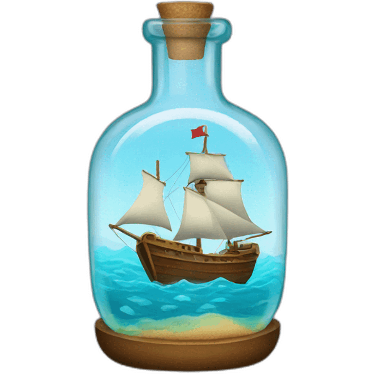 ship in a bottle emoji