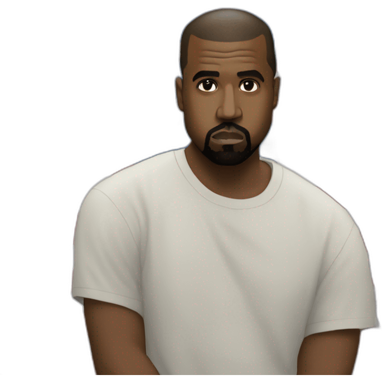 Kanye West with the flag of Liberal Demokrat Parti emoji