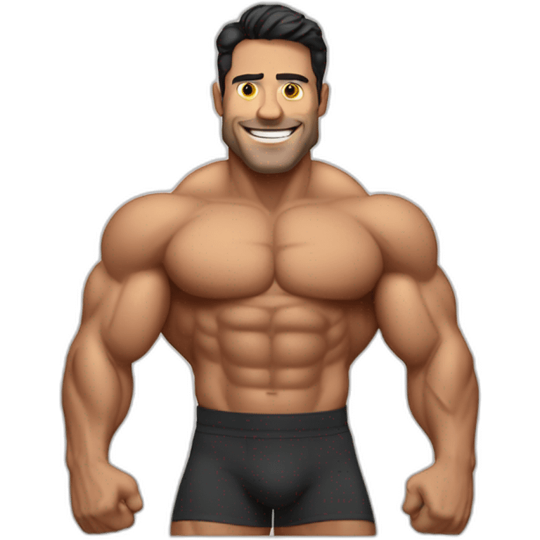 Mike thurston, bodybuilding emoji