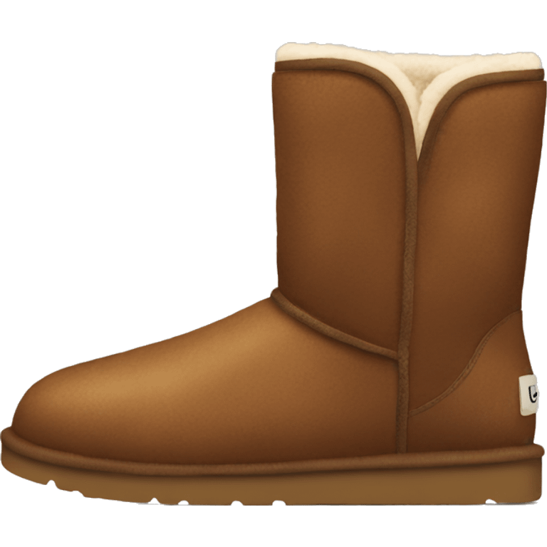 Brown ugg boots emoji