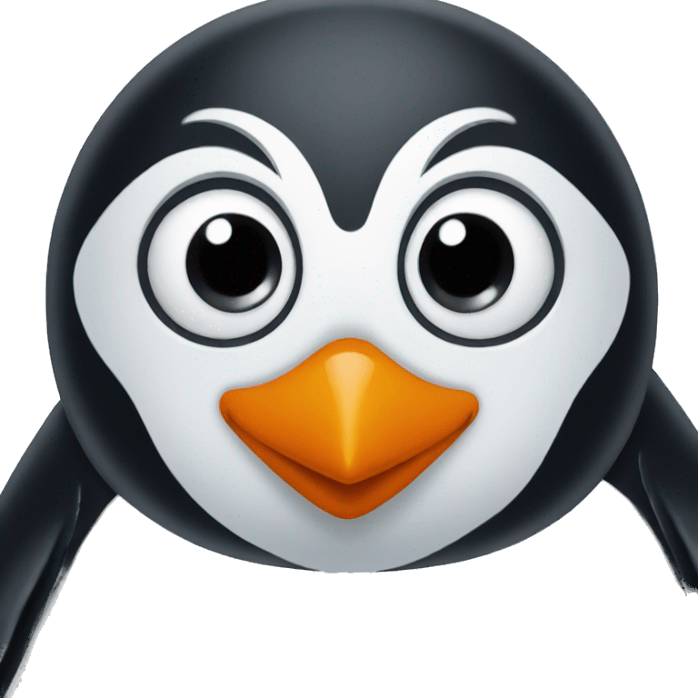 Penguin character emoji