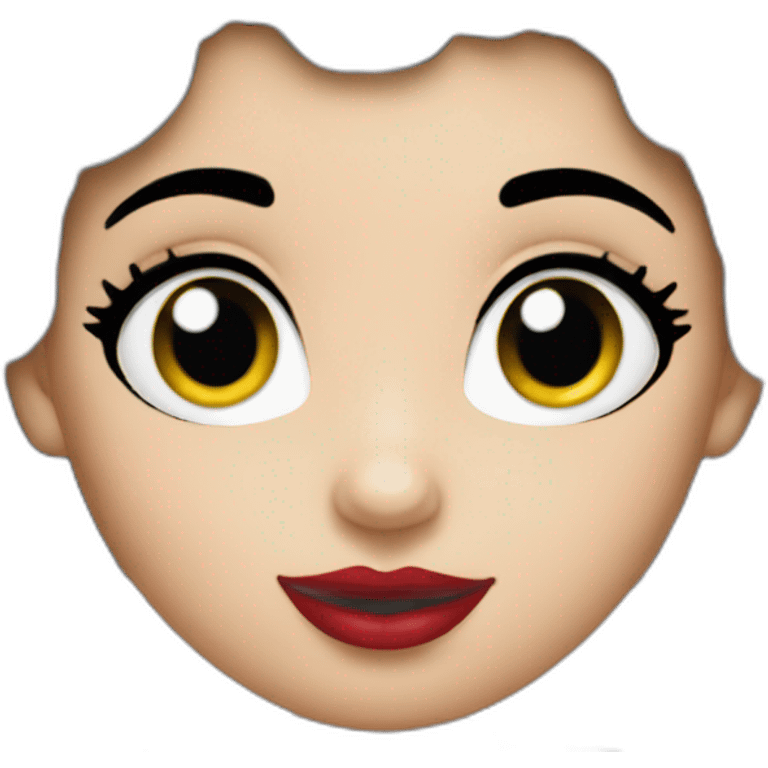 Betty boop emoji