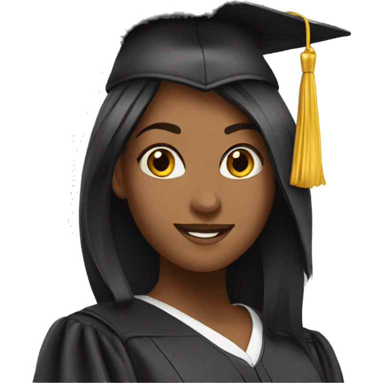 Graduating girls  emoji