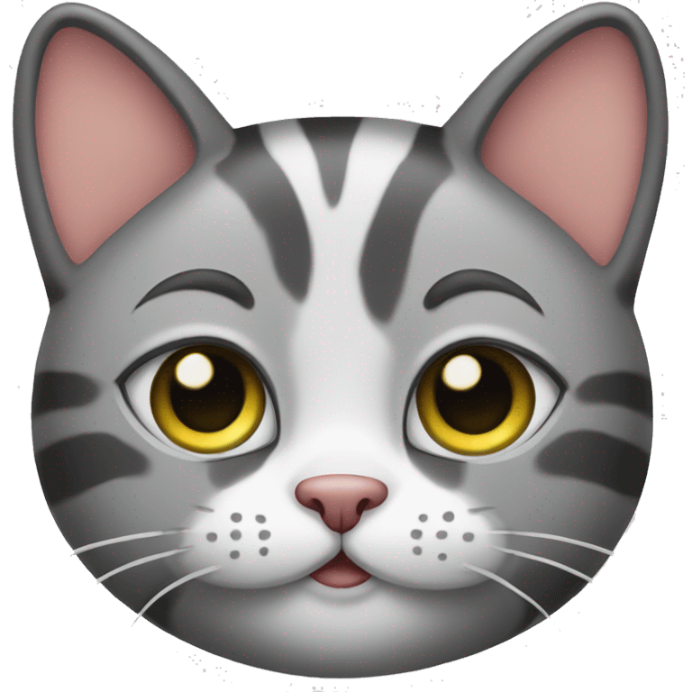 Cute lovers cat emoji