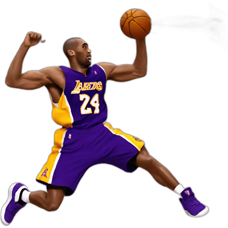 Kobe Bryant dunk emoji