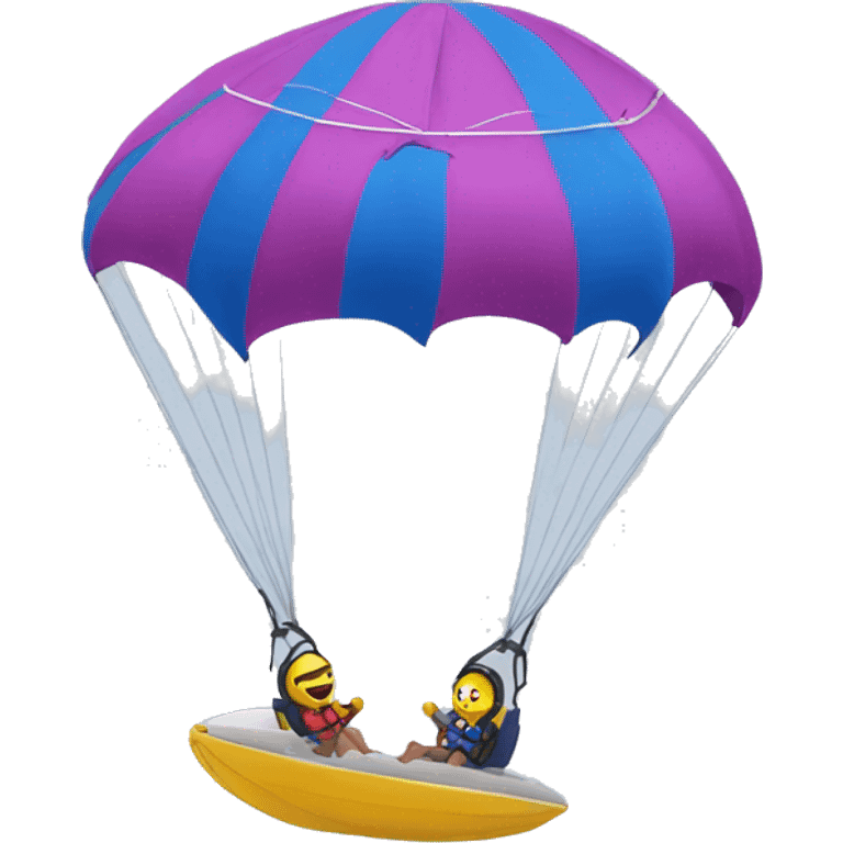 Parasailing  emoji