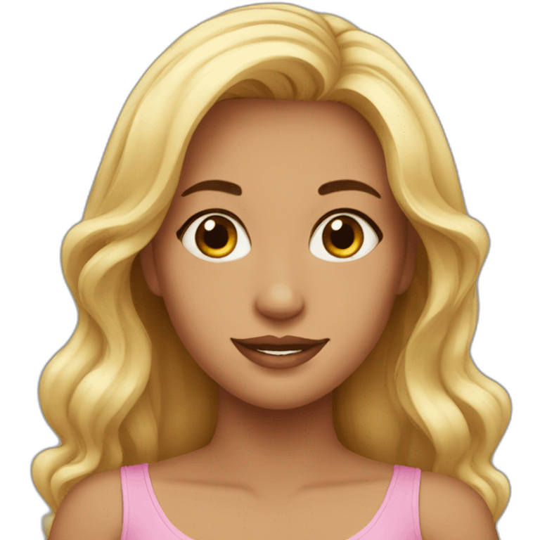 Beautiful girl emoji