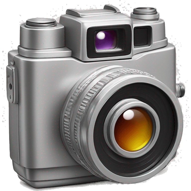 kodak film camera silver 35mm emoji