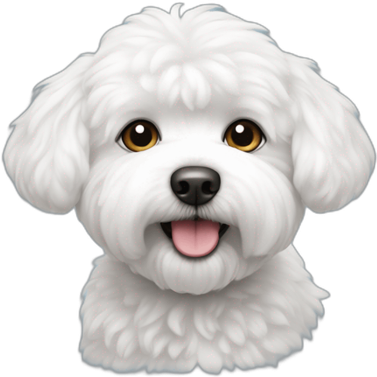 Bichon coton emoji