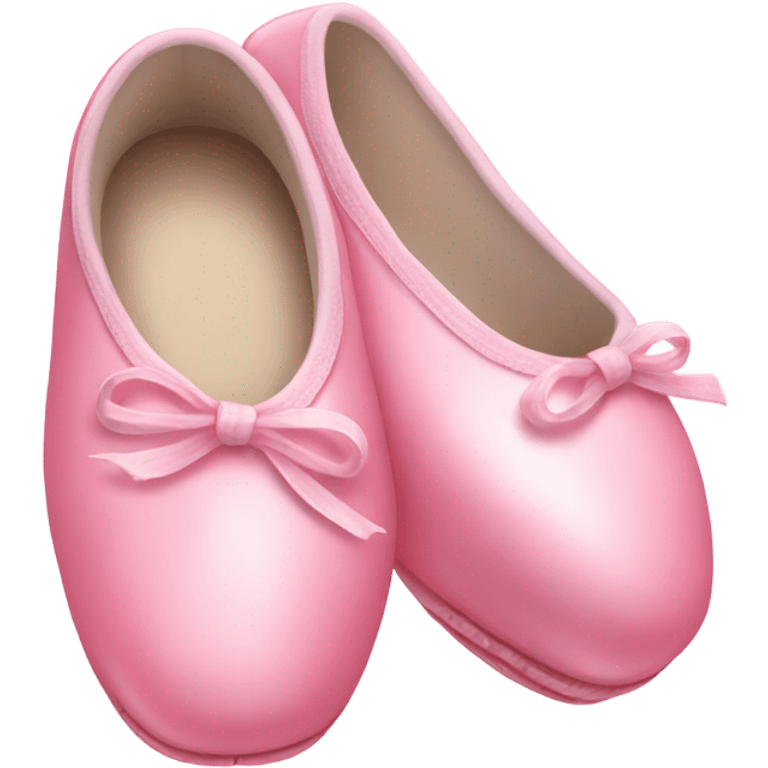 Pink ballet shoes emoji