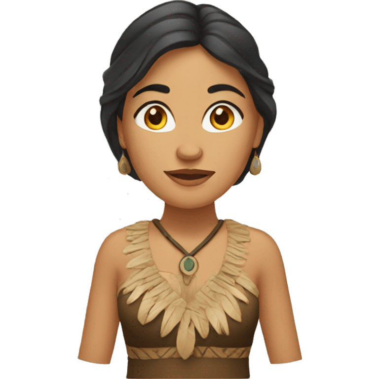 Maori woman emoji