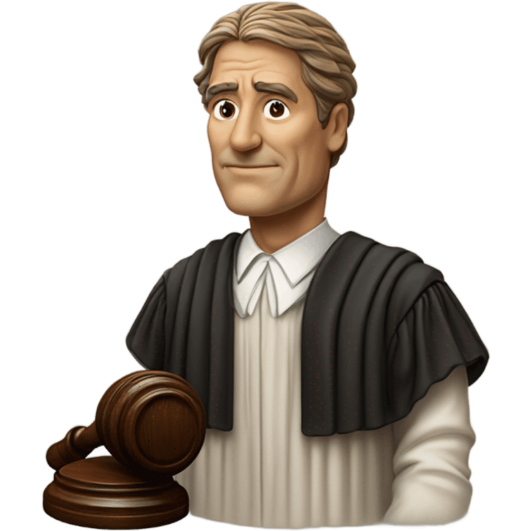 judge photorealistic emoji