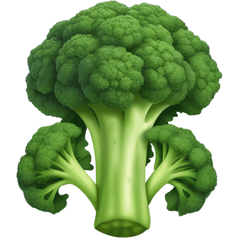 Gangster broccoli emoji