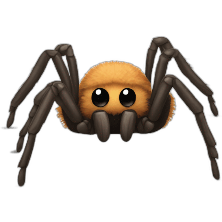 cute tarantula emoji