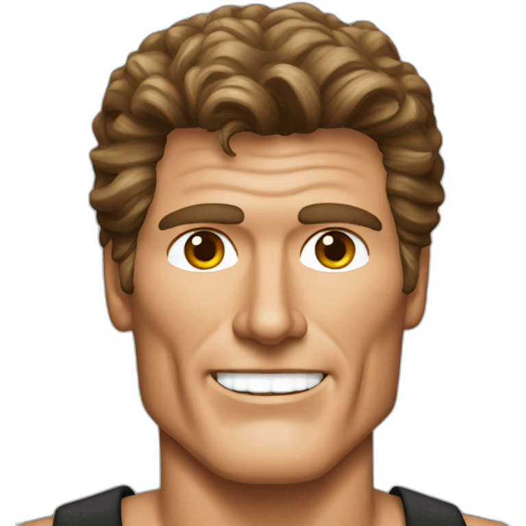 David Hasselhoff emoji