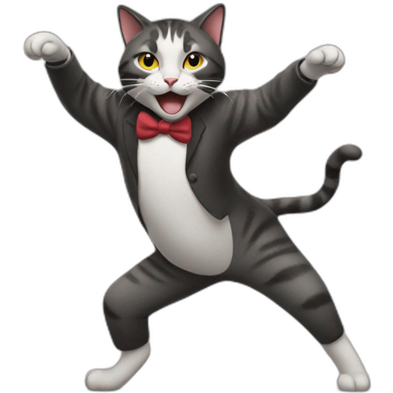 danceing cat emoji