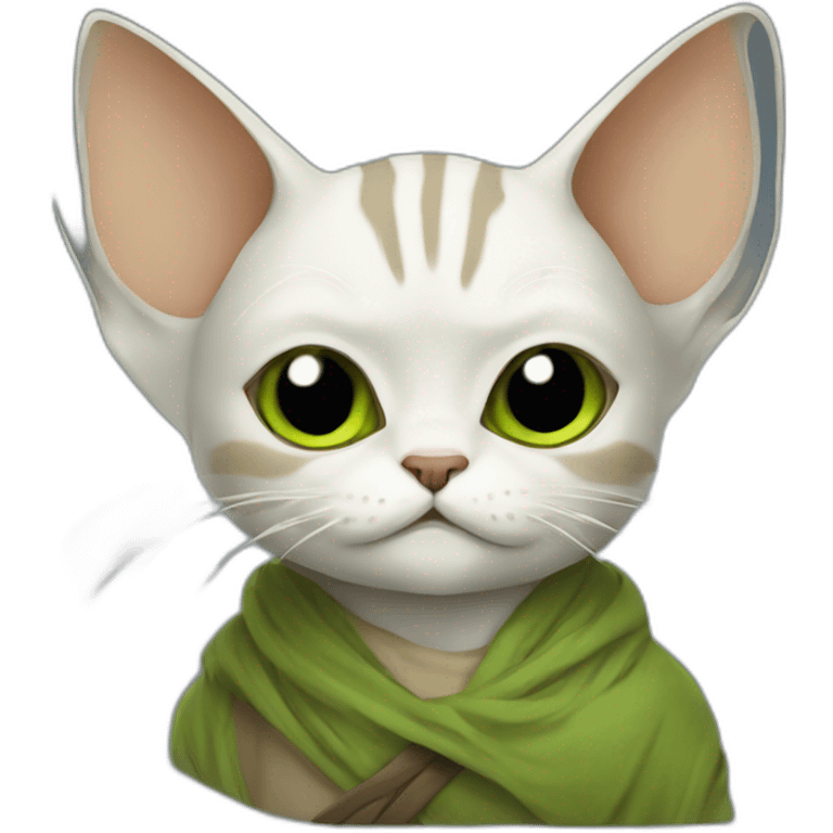 yoda cat emoji