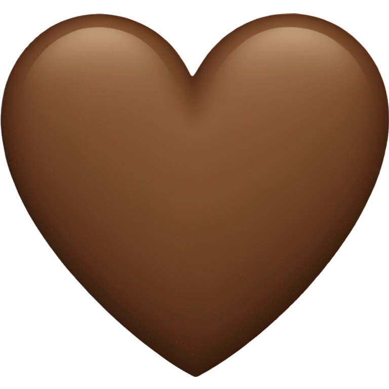 brown heart emoji