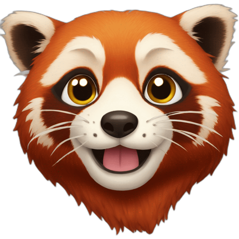 Red panda emoji