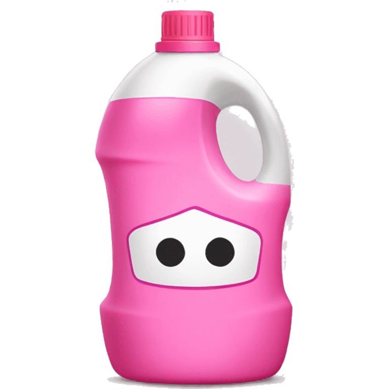 Pink laundry detergent emoji