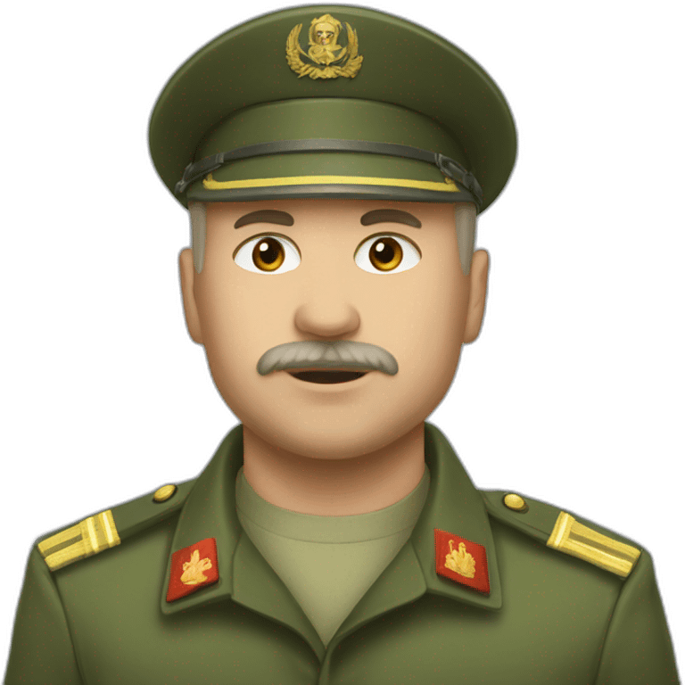 Lykashenko millitary emoji