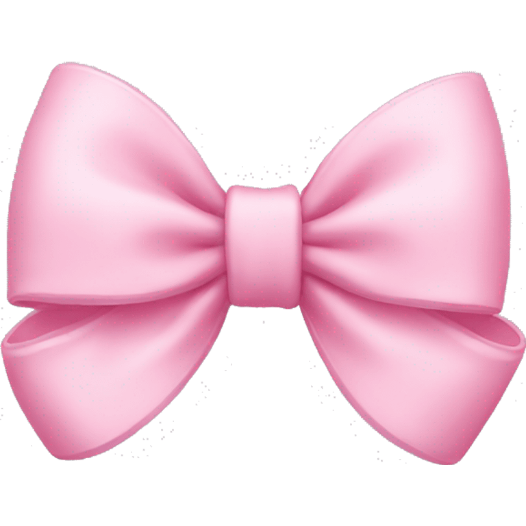 Baby Pink bow emoji