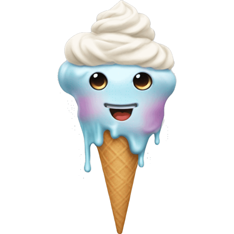 Ice creamy emoji