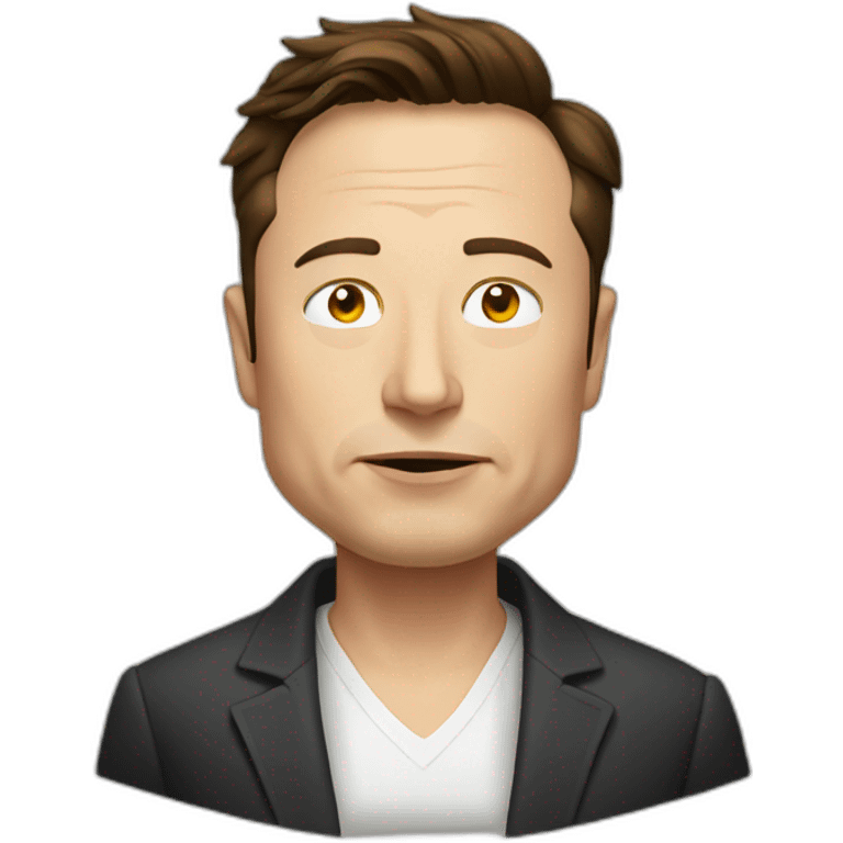 elon musk poor emoji