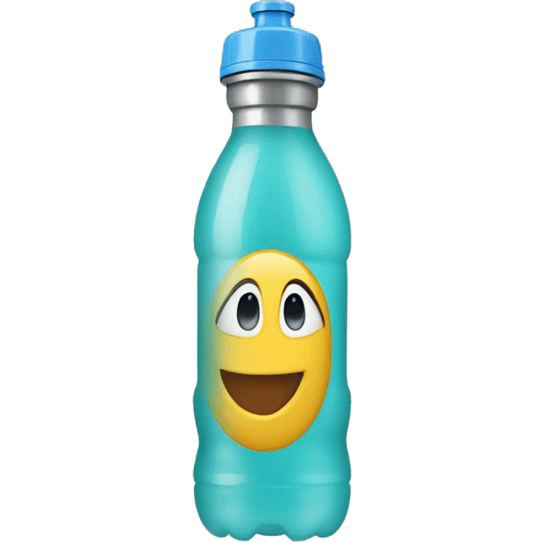 Water bottle  emoji