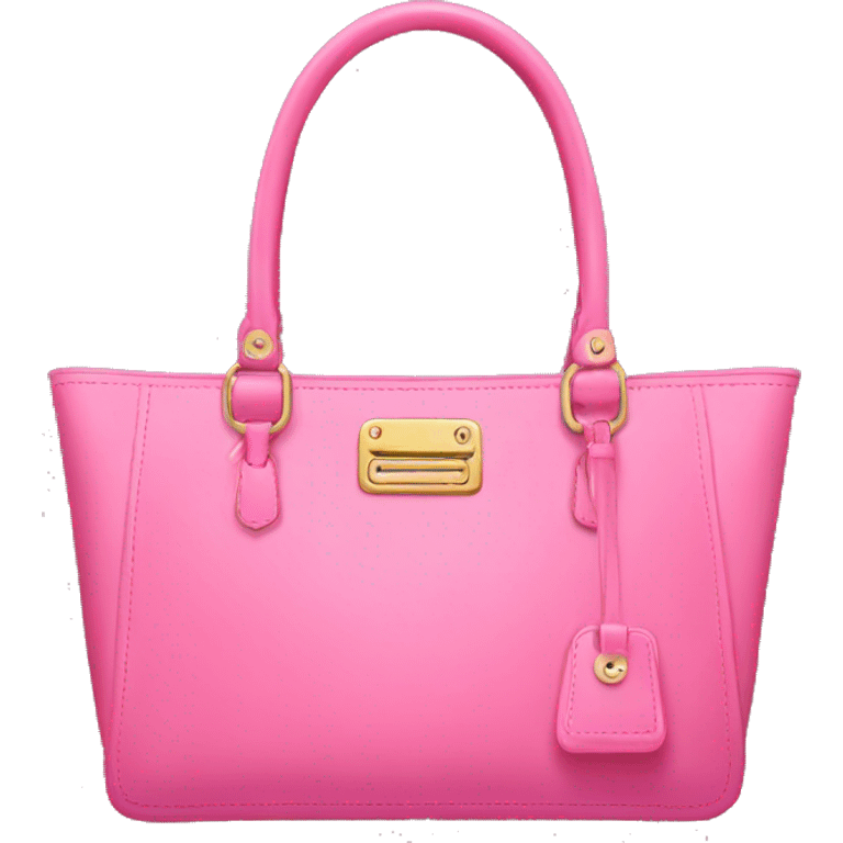 pink handbag emoji